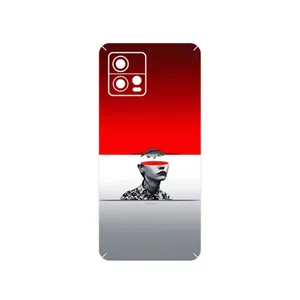 MAHOOT Collage of surreal Portrait of Women 1 Cover Sticker for Motorola Moto G72