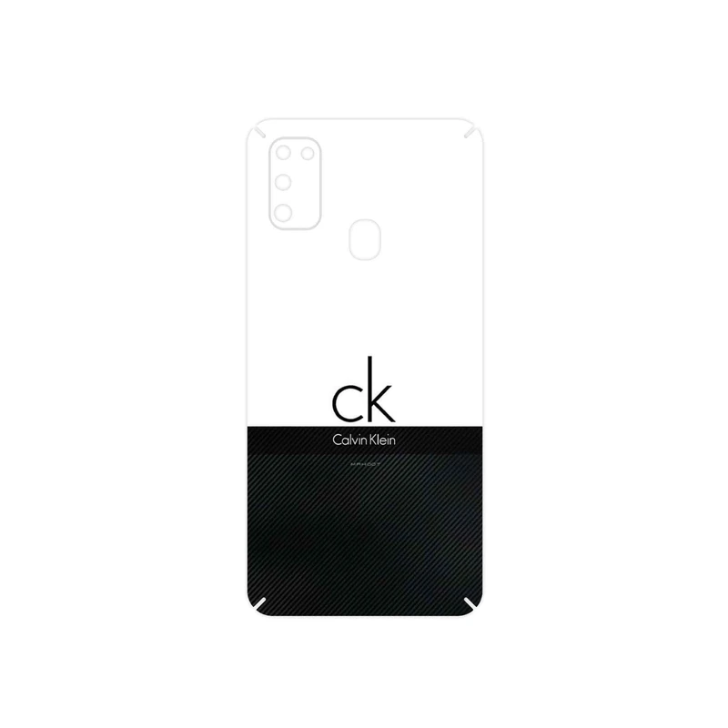 برچسب پوششی ماهوت مدل Calvin Klein مناسب برای گوشی موبایل سامسونگ Galaxy M21
