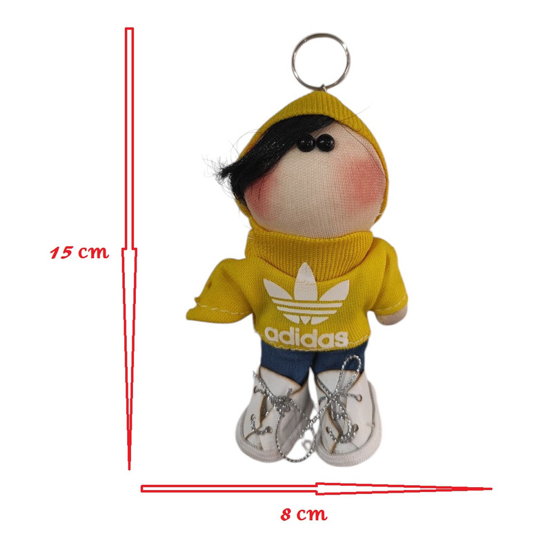 آویز عروسکی مدل پسر روسی کد 007