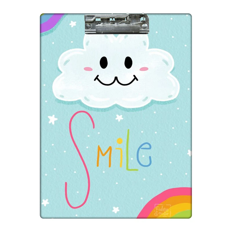 تخته شاسی طرح ابر و لبخند کد 4351717 سایز A4