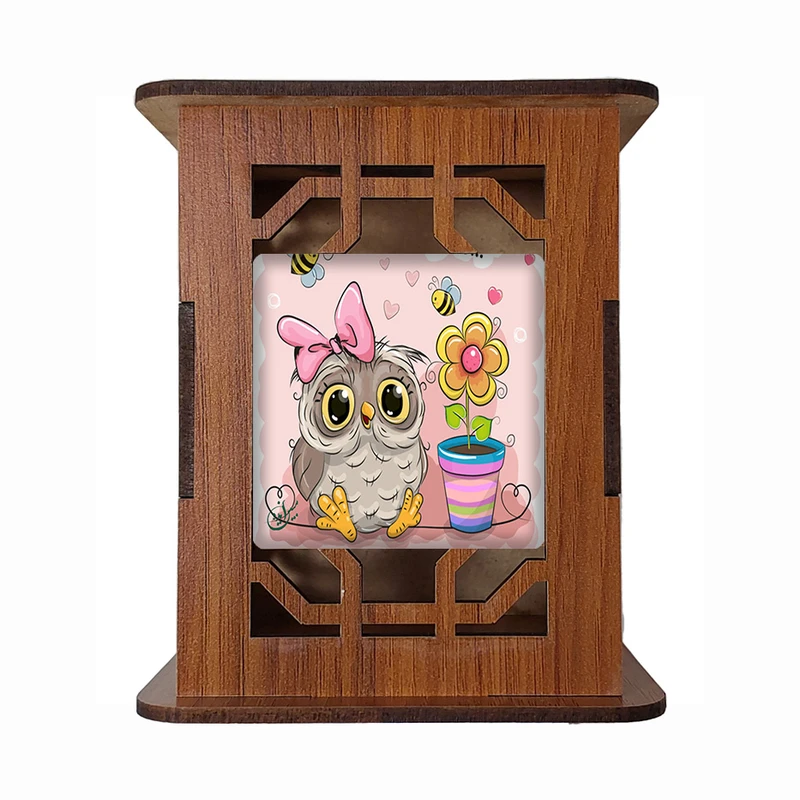 جامدادی رومیزی مبین ایده مدل جغد Gh5 کد 1071