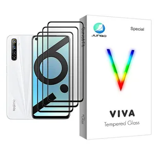 Junbo Viva Glass MIX003 Screen Protector For Realme 6i (India) Pack Of 3