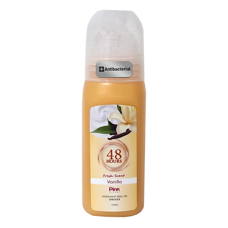 رول دئودورانت پینک ویژوآل مدل vanilla حجم 120 میلی‌لیتر