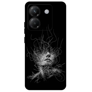 Megafone Face Sketch 7423 Cover For Xiaomi Poco M7 Pro 5G
