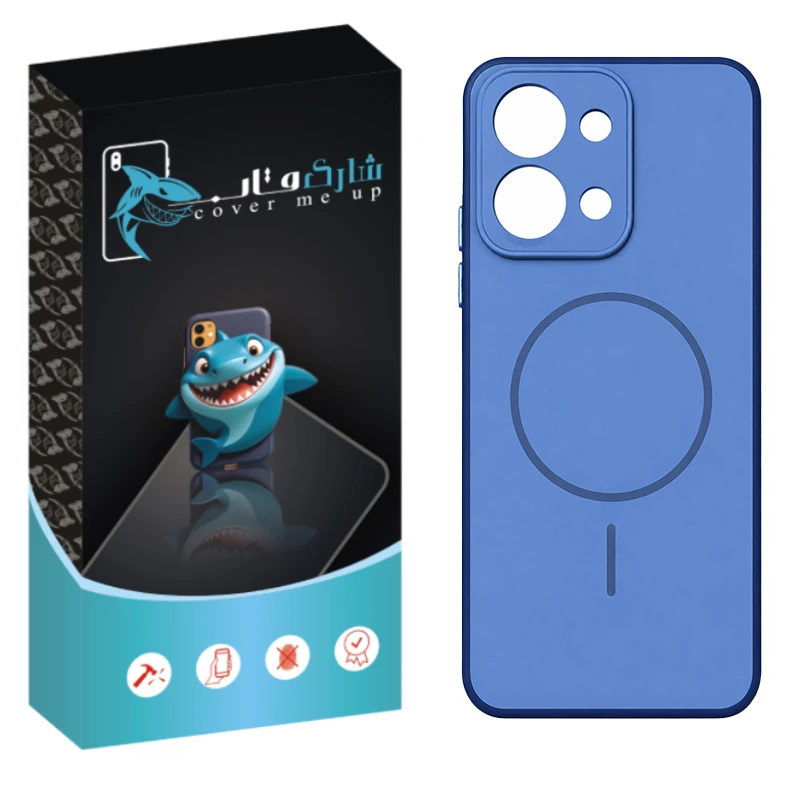 کاور شارک قاب مدل بیسیک مناسب برای گوشی موبایل شیائومی Redmi 15c / Poco C85