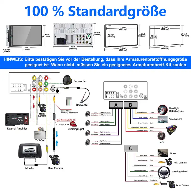 پخش کننده تصویری خودرو مدل Mp-e100