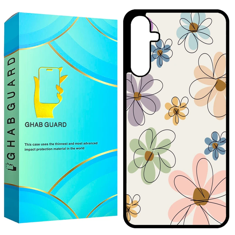 کاور قاب گارد طرح گل مدل GCHPA14 مناسب برای گوشی موبایل سامسونگ Galaxy A14 4G / A14 5G / M14 5G