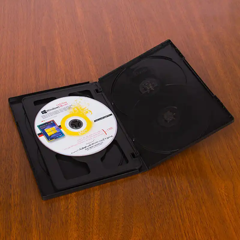 قاب سی دی و دی وی دی 6 عددی مدل آکو مجموعه 10 عددی