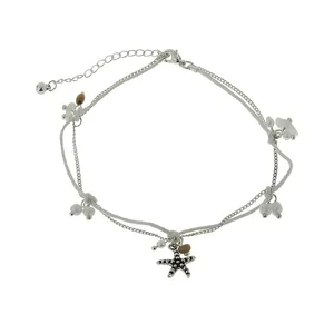 پابند زنانه مدل زنجیری ستاره کد 5678