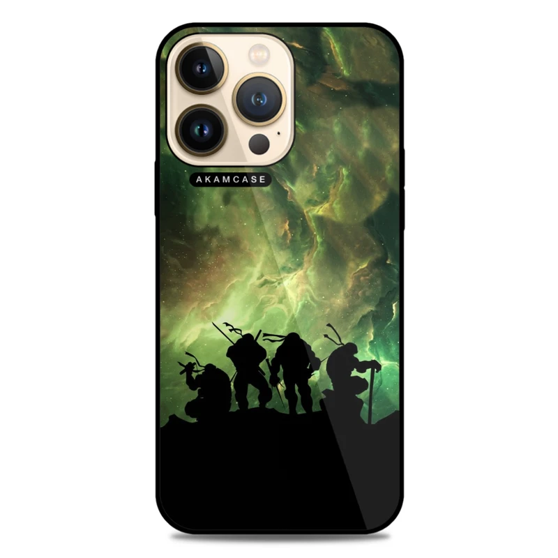 کاور آکام مدل AMC-WA13PRO-NINJA TURTLES12 مناسب برای گوشی موبایل اپل iPhone 13 Pro