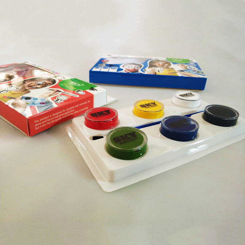 رنگ گریم 6 رنگ اسکای کد S-5606