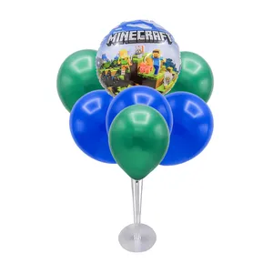 استند بادکنک سورتک طرح تم ماینکرافت کد ST0840 بسته 8 عددی