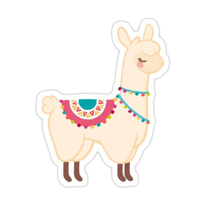 استیکر لپ تاپ طرح لاما کد 2638