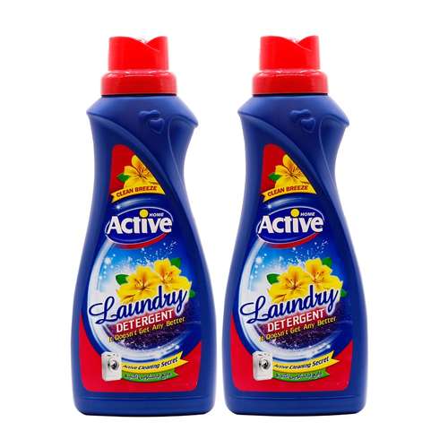 مایع لباسشویی اکتیو مدل جنرال وزن 1000 گرم بسته 2 عددی