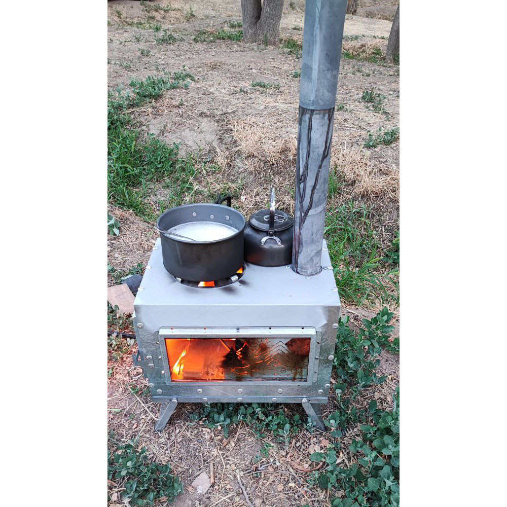 بخاری هیزمی مدل کمپینگ