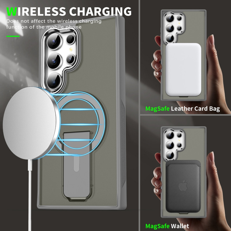 خرید و قیمت کاور بادیگارد مدل New Stand مناسب برای گوشی موبایل سامسونگ Galaxy S26 Ultra