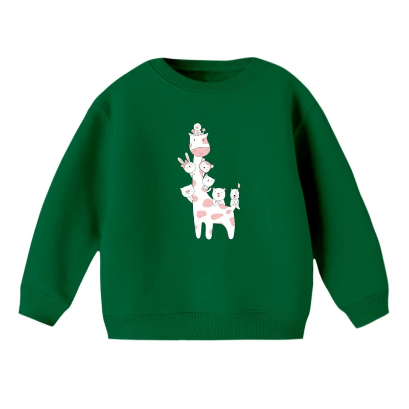 سویشرت بچگانه مدل زرافه بامزه 