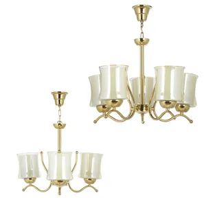  لوستر چشمه نور کد A823/5-3-Pro بسته دو عددی