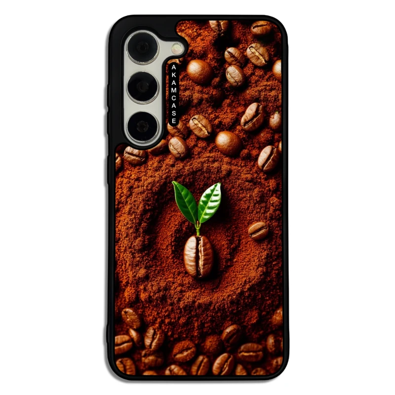 کاور آکام مدل AMC-WSGS23-COFFEE-14 مناسب برای گوشی موبایل سامسونگ Galaxy S23