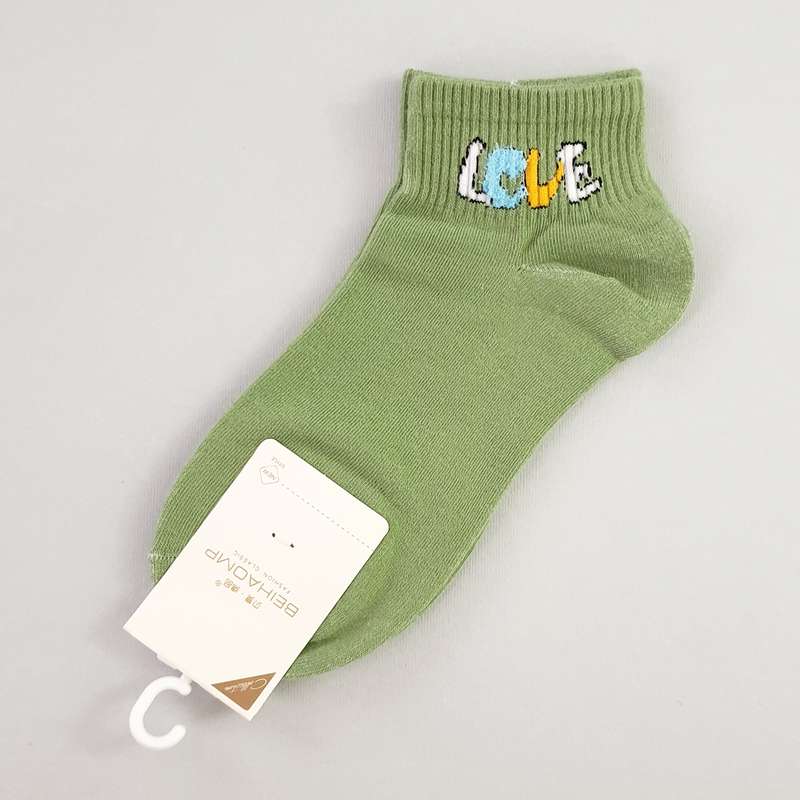 جوراب دخترانه مدل LOVE کد FBF-JB015GN