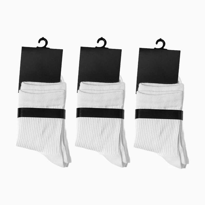 جوراب ساق کوتاه زنانه مدل کبریتی کد 004 بسته 3 عددی