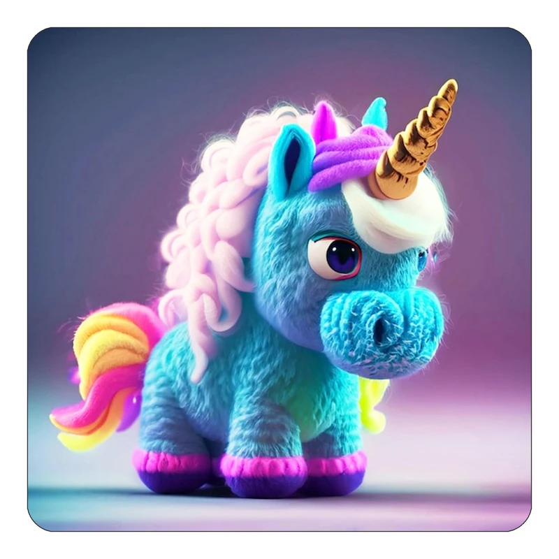 مگنت کاکتی طرح اسب تک شاخ و یونیکورن مدل mp28976