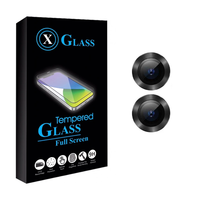 محافظ لنز دوربین ایکس گلس مدل RING مناسب برای گوشی موبایل اپل IPHONE 11