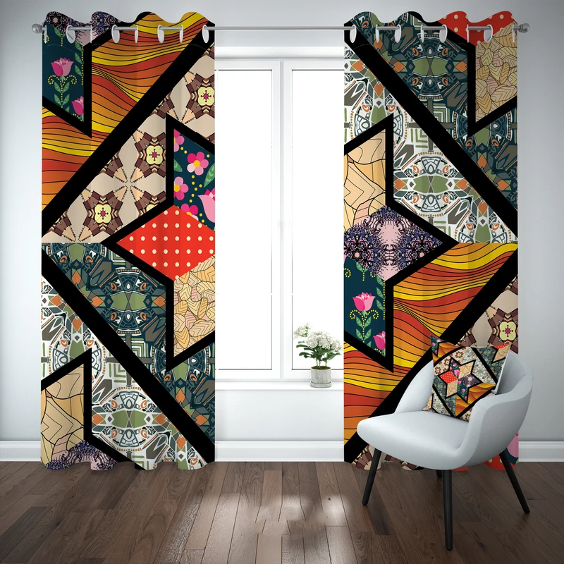 پرده مدل b2610 سایز 140×280 سانتی متر