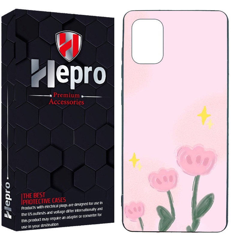 کاور هپرو طرح گل کد Dimo-873 مناسب برای گوشی موبایل سامسونگ Galaxy A31