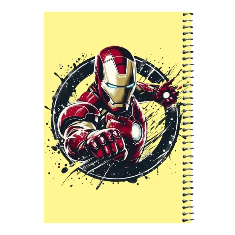 دفتر مشق 80 برگ اس جی طرح آیرون من    