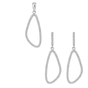   نیم ست نقره اقلیمه کد NN344