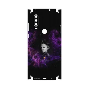 MAHOOT Natalie Portman-FullSkin Cover Sticker for Motorola One Action