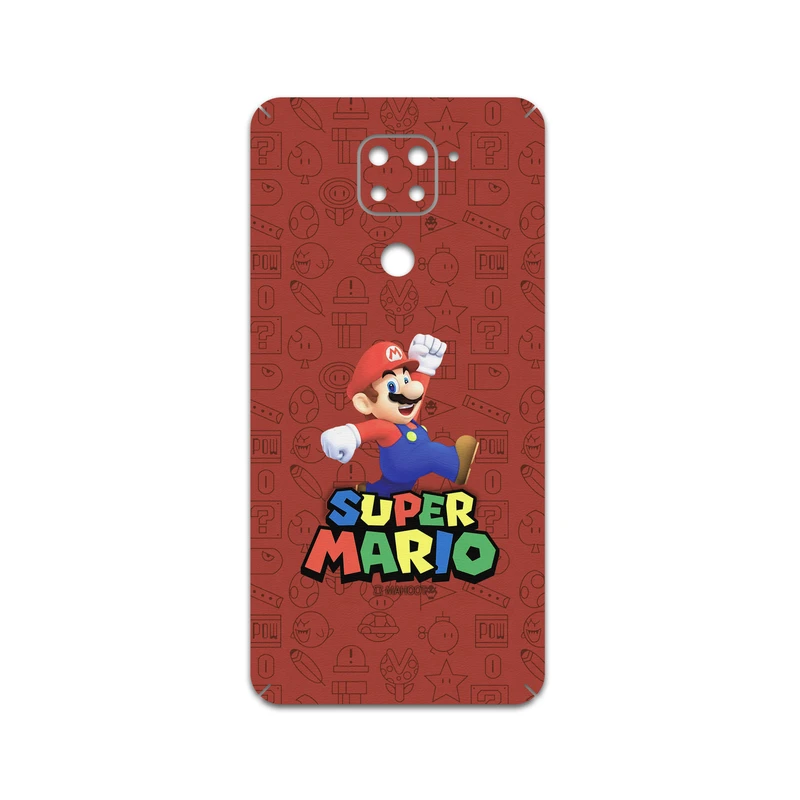 برچسب پوششی ماهوت مدل Super-Mario-Game مناسب برای گوشی موبایل شیائومی Redmi Note 9