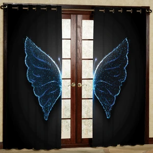 پرده مدل مخمل پانچی کد 2286T2 سایز 200x140 سانتی متر