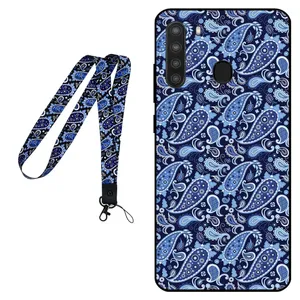 Megafone Paisley 0026 Cover For Samsung Galaxy A21 Mobile Neckband