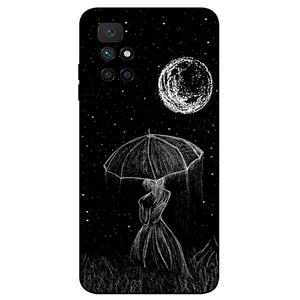 Megafone Girl and Moon 1369 Cover For Xiaomi Redmi 10 Prime 2022