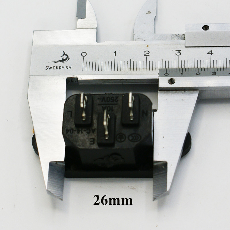 جک برق مادگی پاور کامپیوتر بیلگین مدل سه پین بسته 2 عددی جک برق مادگی پاور کامپیوتر بیلگین مدل سه پین بسته 2 عددی