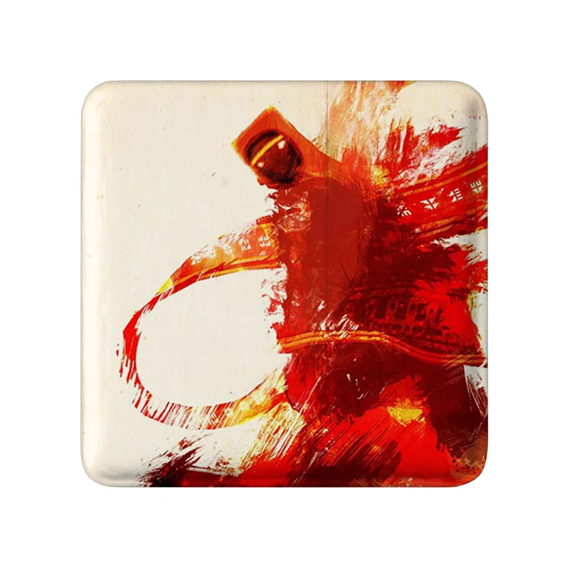 پیکسل خندالو طرح بازی جورنی (Journey) مدل مربعی کد 35604