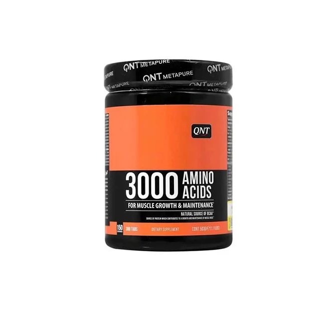 قرص آمینو اسید 3000 کیو ان تی بسته 300 عددی