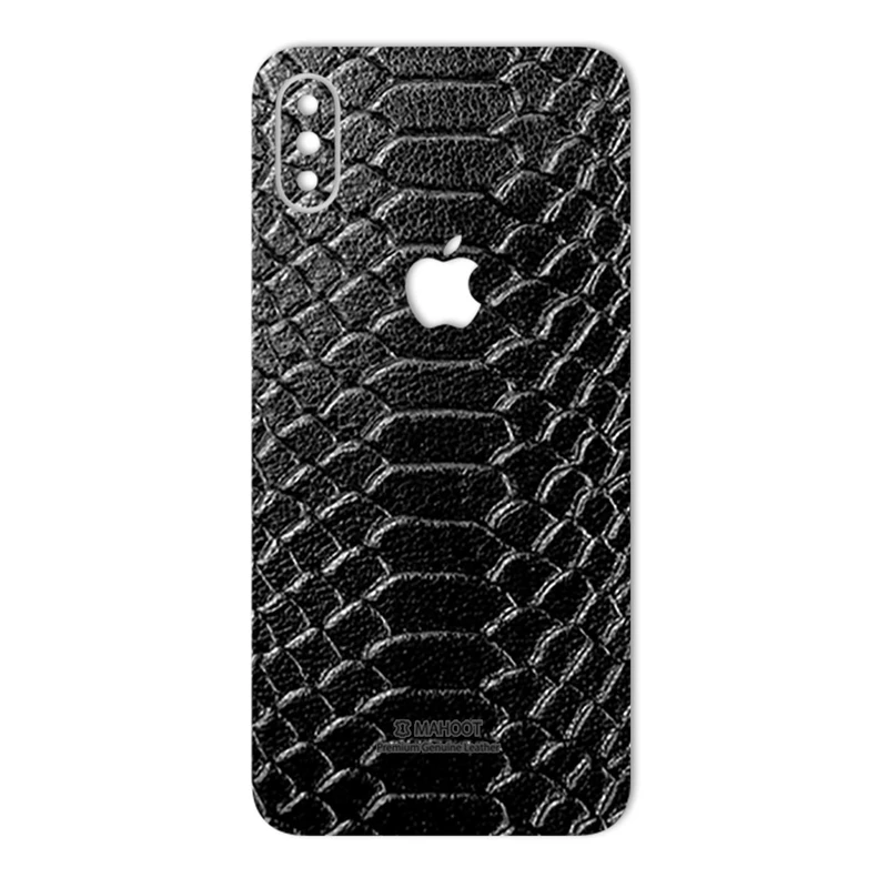 برچسب پوششی ماهوت طرح Snake-Leather مناسب برای گوشی موبایل اپل Iphone XS