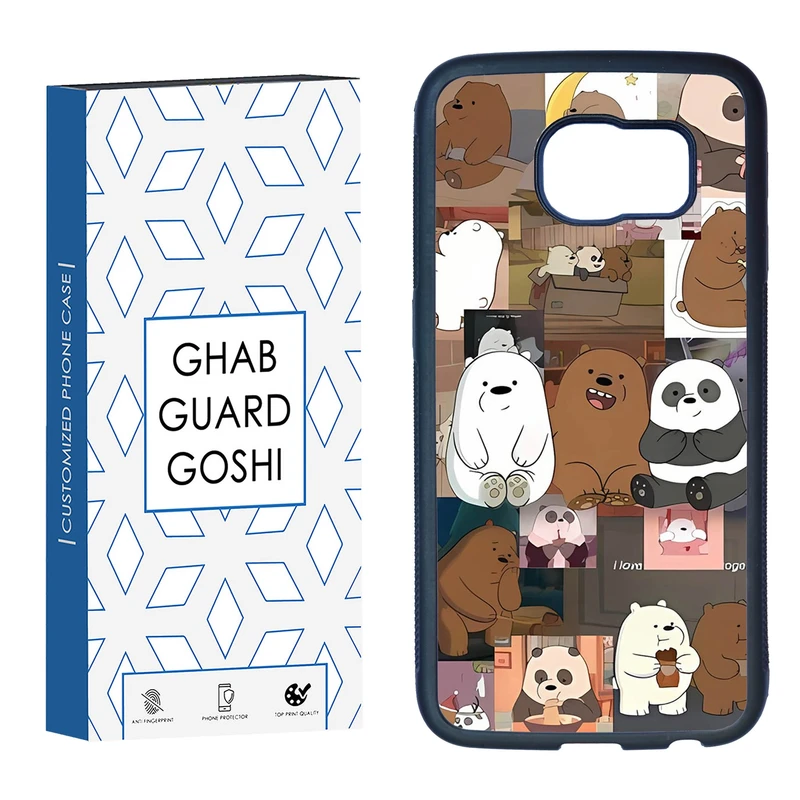 کاور قاب گارد گوشی طرح فانتزی کد TPU-021 مناسب برای گوشی موبایل سامسونگ Galaxy S7