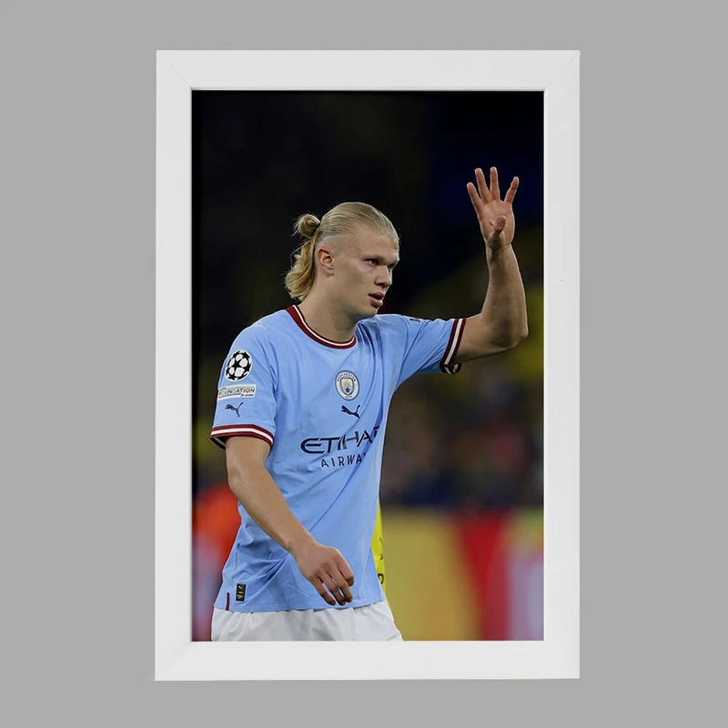 تابلو خندالو مدل ارلینگ هالند (Erling Haaland) کد 36369