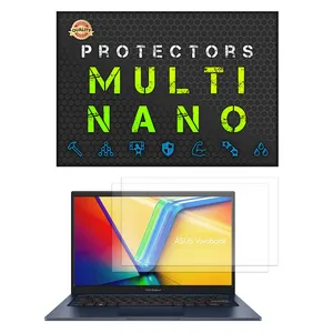 Multi Nano X-S2M Model Anti Reflex Screen Protector For Asus VivoBook 14 X1404ZA 14 Inch 2024 Laptop Pack Of 2