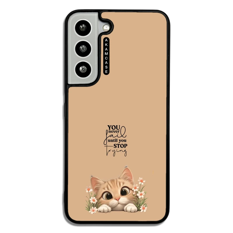 کاور آکام مدل AMC-WSGS22-ANIMALS QOUTES-17 مناسب برای گوشی موبایل سامسونگ Galaxy S22