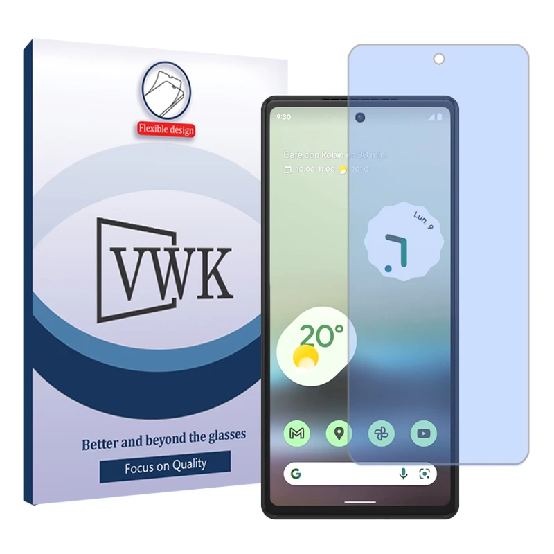محافظ صفحه نمایش آنتی بلو وی دبلیو کی مدل Tough مناسب برای گوشی موبایل گوگل Pixel 6a