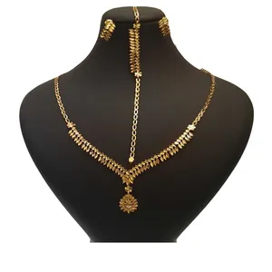 نیم ست طلا 18 عیار زنانه گالری یارطلا مدل تراش کد SR41-G