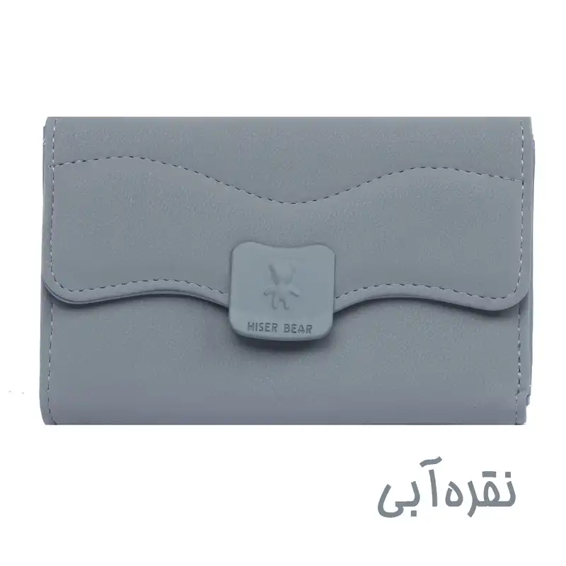 کیف پول زنانه پرتیزس مدل موج کد 2020042
