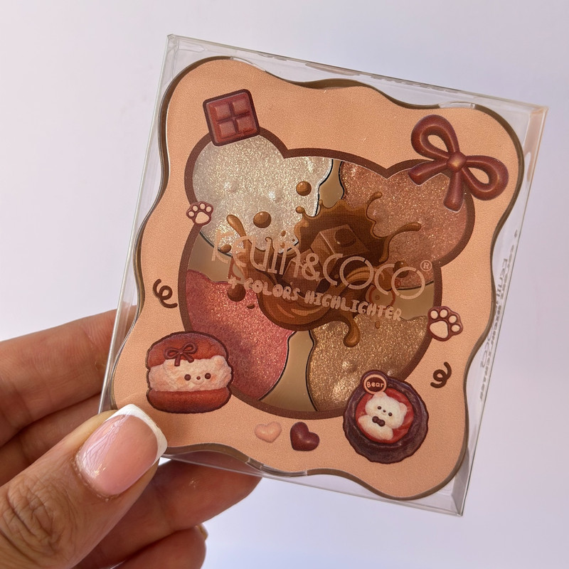 پالت هایلایتر کوین اند کوکو مدل دوناتی شماره 02