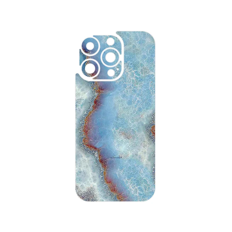 برچسب پوششی ماهوت مدل Blue_Ocean_Marble مناسب برای گوشی موبایل اپل iPhone 16 Pro