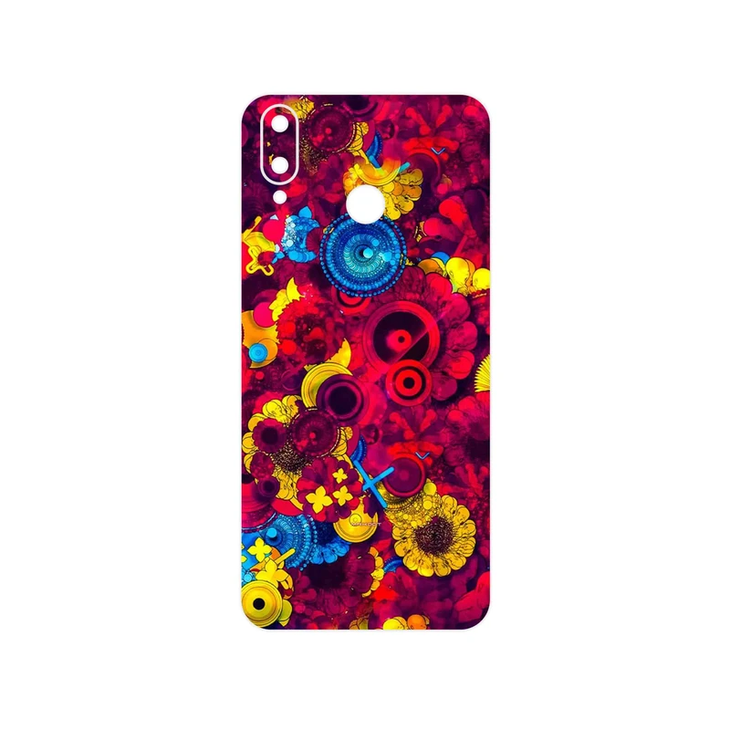 برچسب پوششی ماهوت مدل Vector Flower Garden Digital Art مناسب برای گوشی موبایل جی پلاس Q10